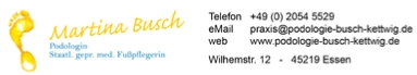 Podologie Martina Busch - Essen Kettwig