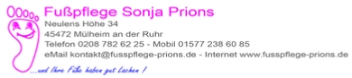 Fußpflege Sonja Prions