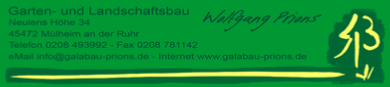 Garten- und Landschaftsbau Wolfgang Prions